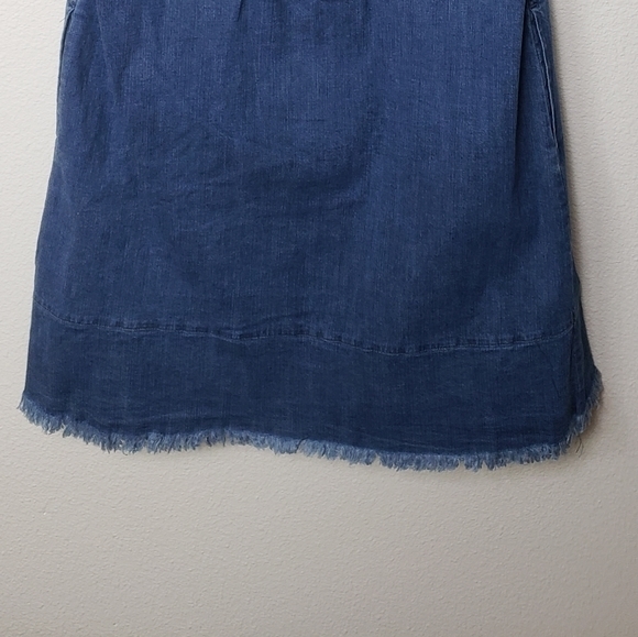 HOPE & HARLOW INDIGO DENIM DRESS ⭐ - Picture 5 of 10